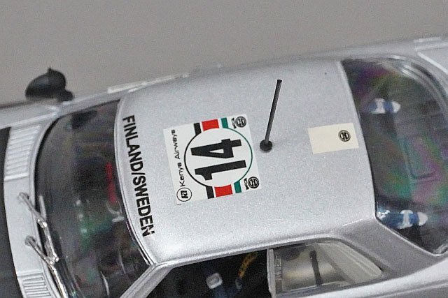 ミニチャンプス PMA 1/43 Mercedes Benz メルセデスベンツ 450 SLC 5.0 サファリラリー 西アフリカ 1979 #14 430793914の画像4