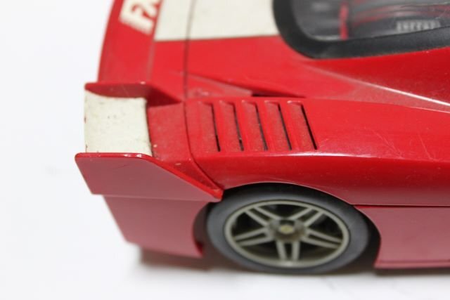 ▽ジャンク HotWheels ホットウィール FERRARI フェラーリ FXX TMGM 全長約26.5cm ミニカー レッドの画像6