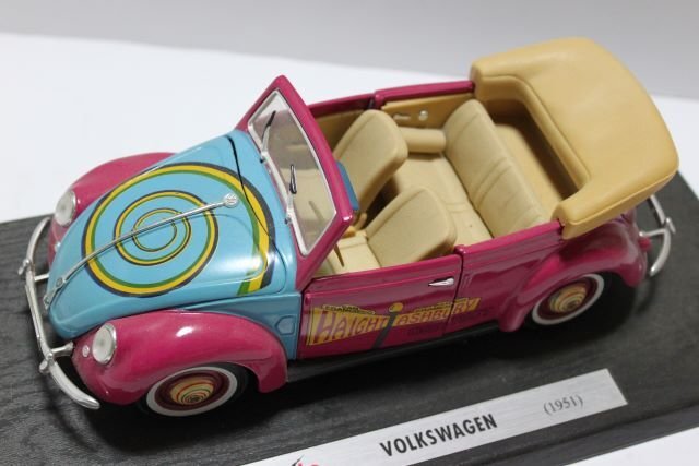 ▽ジャンク Maisto マイスト VOLKSWAGEN フォルクスワーゲン 1951 ミニカー 全長約23cm_画像1