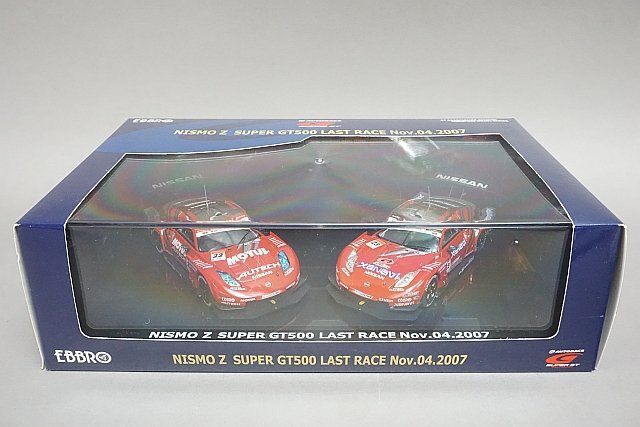 EBBRO エブロ 1/43 NISSAN 日産 ニスモ Z スーパーGT500 ラストレース 2007 #22 / #23 43983の画像8