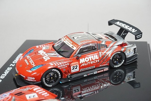 EBBRO エブロ 1/43 NISSAN 日産 ニスモ Z スーパーGT500 ラストレース 2007 #22 / #23 43983の画像3