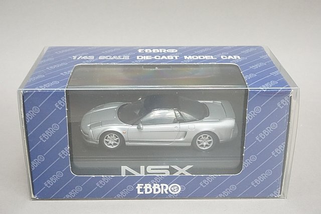 EBBRO エブロ 1/43 Honda ホンダ NSX シルバーボディ 43016の画像6
