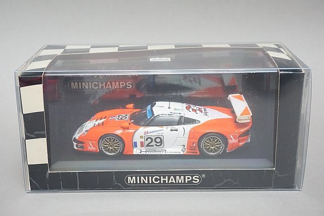 ミニチャンプス PMA 1/43 Porsche ポルシェ 911 GT1 ルマン 1997 #29 430976629_画像5