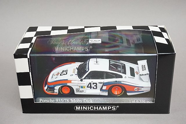 ミニチャンプス PMA 1/43 Porsche ポルシェ 935/78 モビーディック ルマン24h 1978 #43 430786743の画像4