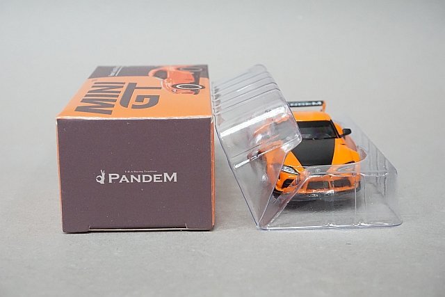 MINIGT / TSM トゥルースケール 1/64 Pandem Toyota パンデム トヨタ GR スープラ V1.0 オレンジ (左ハンドル) 北米限定 MGT00294-MJ_画像5