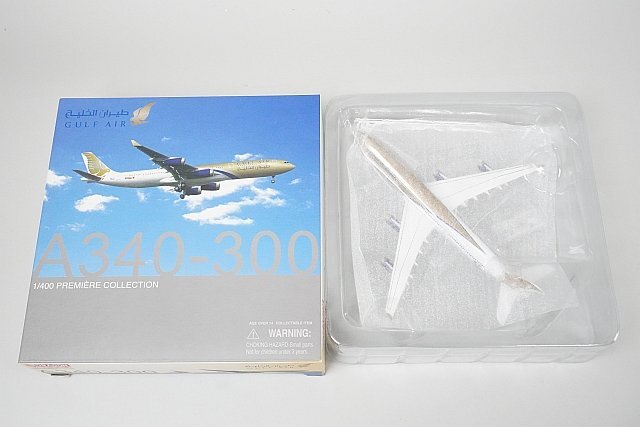★ DRAGON ドラゴン 1/400 A340-300 GULF AIR ガルフエア A40-LH 55890の画像7