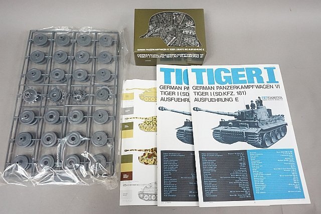 ★ TAMIYA タミヤ 1/25 デラックスシリーズ ドイツ陸軍重戦車 タイガーI型 プラモデル 30611の画像5