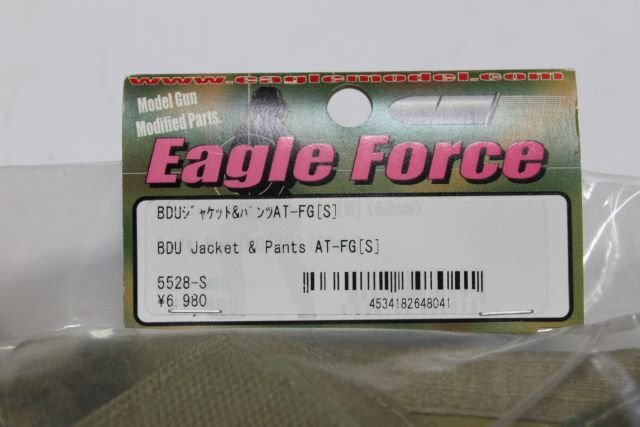 ▽♪ Eagle Force イーグルフォース BDU ジャケット＆パンツ セット AT-FG ミリタリー サバゲー 迷彩 Sの画像3