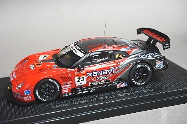 EBBRO エブロ 1/43 NISSAN 日産 R35 GT-R XANAVI ニスモ #23 44127 など2点セット_画像4