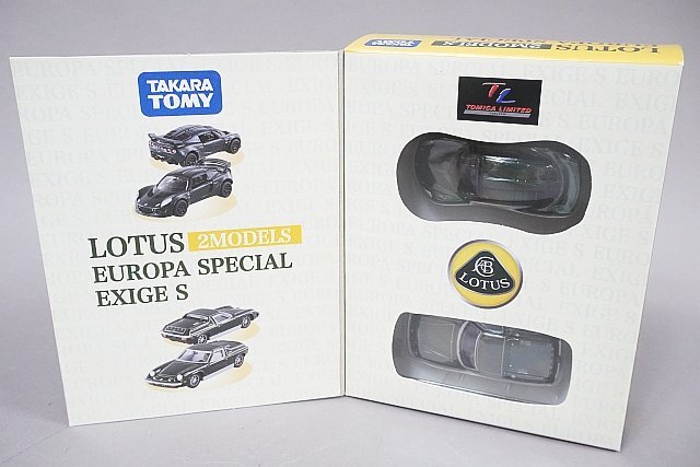 TOMICA トミカリミテッド LOTUS 2MODELS ロータス ヨーロッパスペシャル / エキシージS 2台セットの画像5