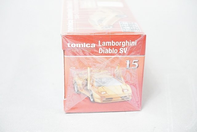 TOMICA トミカ プレミアム 1/62 15 ランボルギーニ ディアブロ SV オレンジ トミカプレミアム発売記念仕様の画像3