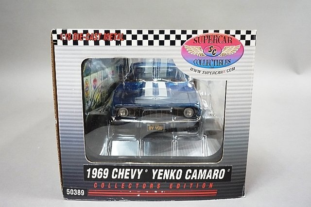 Highway61 1/18 Chevrolet シボレー Yenko Camaro イェンコ カマロ 1969 ブルー 50389の画像9