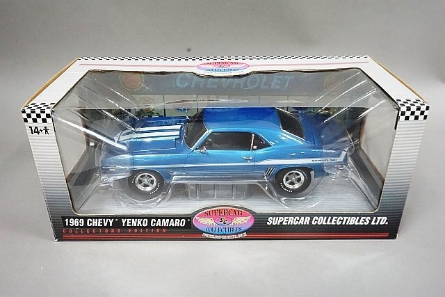 Highway61 1/18 Chevrolet シボレー Yenko Camaro イェンコ カマロ 1969 ブルー 50389の画像8