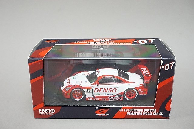 EBBRO エブロ 1/43 LEXUS レクサス デンソー サード SC430 スーパーGT 500 2007 #39 43905_画像7