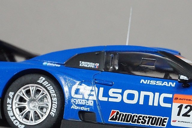 EBBRO エブロ 1/43 NISSAN 日産 カルソニック インパル GT-R スーパーGT500 2008 #12 44045の画像4