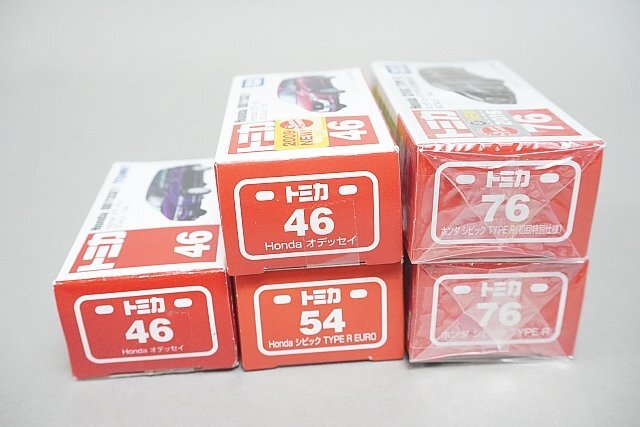 TOMICA トミカ HONDA ホンダ オデッセイ / シビック CIVIC TYPE R 初回特別仕様 など5点セットの画像3