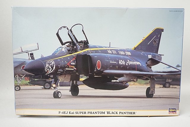 ★ Hasegawa ハセガワ 1/48 F-4EJ Kai SUPER PHANTOM BLACK PANTHER F-4EJ改 スーパーファントム ブラックパンサー プラモデル 09380の画像1