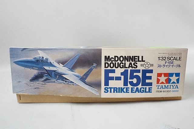 * TAMIYA Tamiya 1/32 McDONNELL DOUGLAS F-15E STRIKE EAGLE Strike Eagle America Air Force plastic model 60302