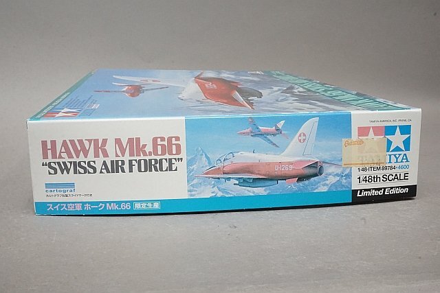 ★ TAMIYA タミヤ 1/48 HAWK Mk.66 SWISS AIR FORCE スイス空軍 ホーク スケール限定生産 プラモデル 89784の画像6