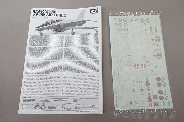 ★ TAMIYA タミヤ 1/48 HAWK Mk.66 SWISS AIR FORCE スイス空軍 ホーク スケール限定生産 プラモデル 89784の画像4