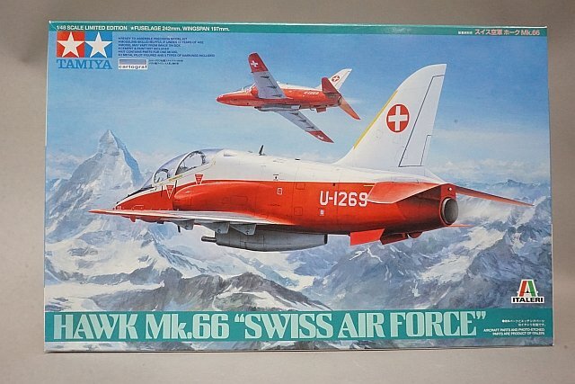 ★ TAMIYA タミヤ 1/48 HAWK Mk.66 SWISS AIR FORCE スイス空軍 ホーク スケール限定生産 プラモデル 89784の画像1