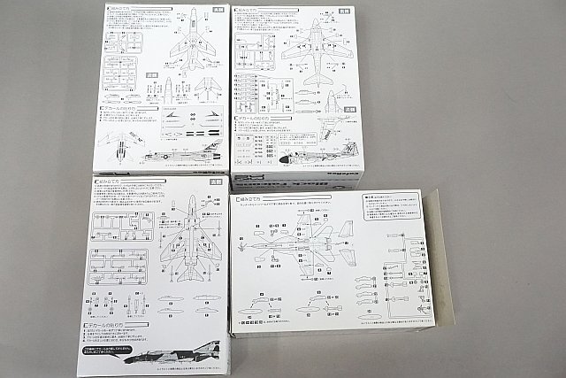 ★ カフェレオ 1/144 F/A-18F スーパーホーネット/F-4D Ritchie ＆ Debellevue搭乗機 TRIPLE NICKEL 等4点セット プラモデル※手付き_画像2