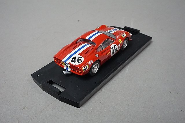 Bang 1/43 Ferrari Ferrari 330 P4 24H Ла Манш \'67 красный 7098/ Dino 246 GT LM Ла Манш 1972 #46 красный 7168 2 шт. комплект 