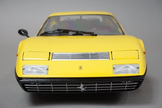 Kyosho 京商 1/18 Ferrari フェラーリ 365BB イエロー ※ジャンク品 本体のみの画像7