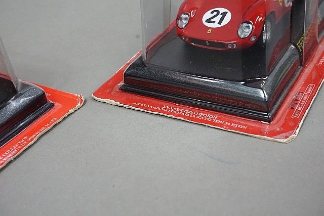 アシェット 1/43 Ferrari フェラーリコレクション 250 LM #21 / 330 P4 24h デイトナ 1967 #23 など3点セット ※外箱等欠品_画像8