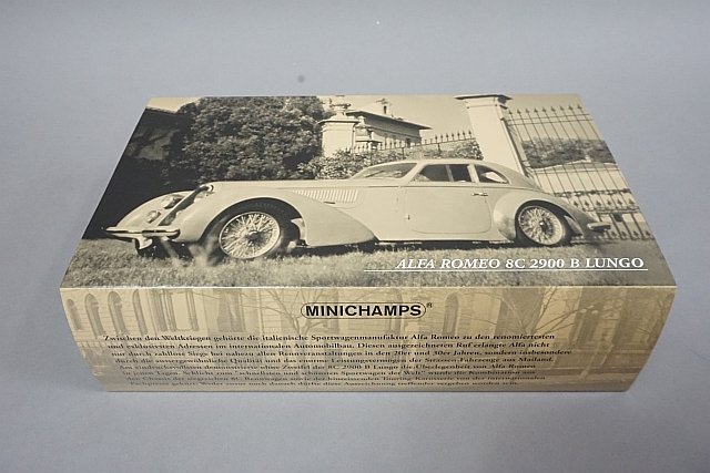  Minichamps PMA 1/43 Alfa Romeo Alpha Romeo 8C 2900 B Lungo 1938 голубой 436120420