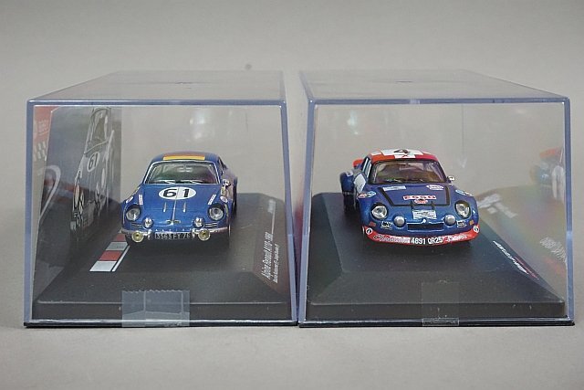 アルタヤ 1/43 アルピーヌ ルノー A110 24h ルマン 1968 / アルピーヌ A110 1800 ロンド セヴェンヌ 1974 など2点セット ※外箱等欠品_画像6