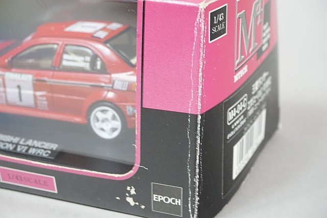 M4 / MTECH エムテック 1/43 Mitsubishi 三菱 ランサーエボリューション Ⅵ WRC ニュージーランド ラリー 1999 #1 M4-04-C_画像6