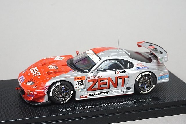 EBBRO エブロ 1/43 Toyota トヨタ ゼント セルモ スープラ スーパーGT 2005 #38 43695の画像1