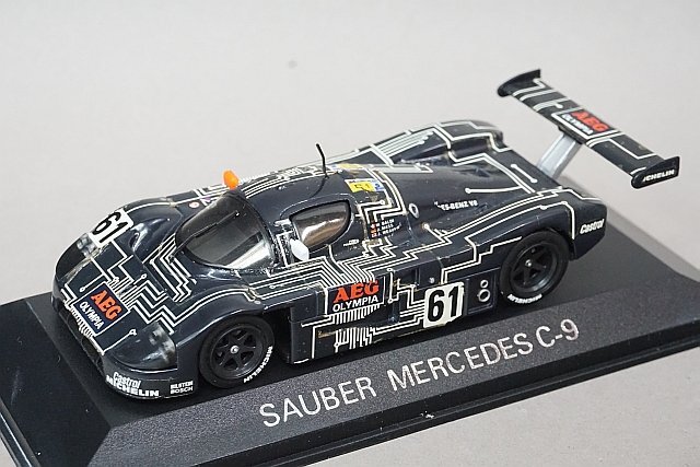 Max Models マックスモデル 1/43 Sauber Mercedes ザウバー メルセデス C9 ルマン 1988 #61 ※外箱相違の画像1