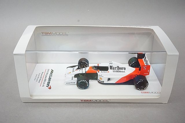 TSMtu Roo шкала 1/43 McLaren McLAREN MP4/6 A. Senna Monaco GP победа 1991 #1 Marlboro specification 