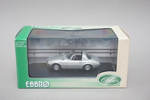 EBBRO エブロ 1/43 Toyota トヨタ スポーツ 800 シルバー 43298の画像3