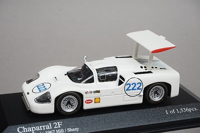 ミニチャンプス PMA 1/43 Chaparral シャパラル 2F プレート フローリオ 1967 #222 430671422の画像1