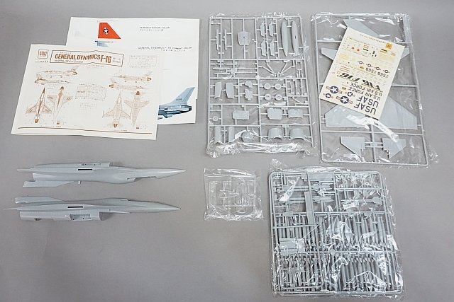 ★ タミヤ 他 1/48 イギリス海軍シーハリアーFRS.1/ゼネラル ダイナミックス F-16ファイター 等3点セット プラモデル