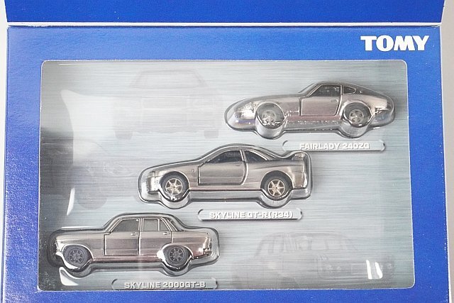 TOMICA トミカ 日産 カーコレクション フェアレディ 240ZG / スカイライン GT-R R34 / SKYLINE 2000GT-B 3台セット_画像5