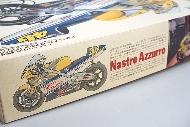 ★ TAMIYA タミヤ 1/12 オートバイシリーズNO.82 ナストロ アズーロ ホンダ NSR500 プラモデル 14082_画像5