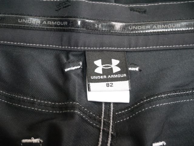 ▽♪ UNDER ARMOUR アンダーアーマー パンツ 黒 82の画像6