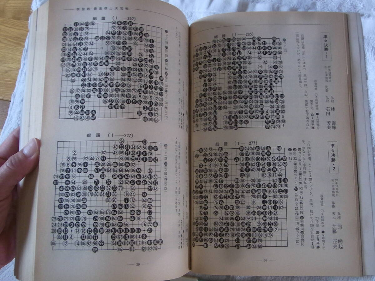 b5907　棋道　１９８３年囲碁年鑑　日本棋院　_画像5