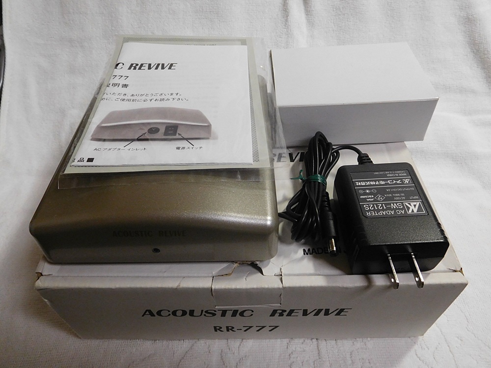 Yahoo!オークション - ACOUSTIC REVIVE RR- 777 中古美品 Yahoo!オークション - ACOUSTIC REVIVE RR- 777 中古美品