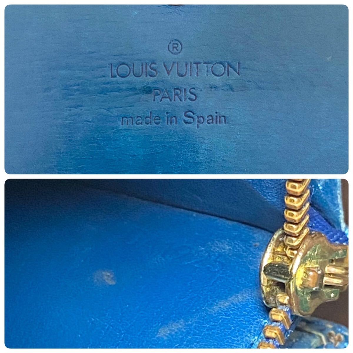 【1円スタート】LOUIS VUITTON ルイヴィトン エピ ポルトフォイユサラ 長財布 財布 の画像10