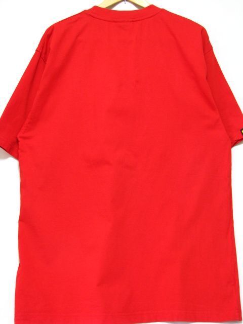 ＠美品 フェラーリ Ferrari 公式Tシャツt746 アメリカ古着 XL スーパーカー イタリア 跳ね馬 赤_画像2