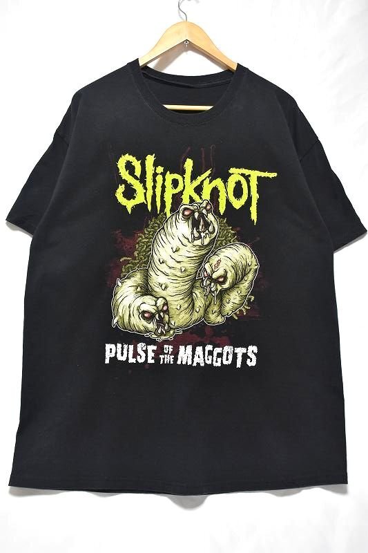 ＠美品 Slipknot スリップノット Tシャツ tt201 アメリカ古着 XL ヘヴィメタル バンドT_画像1