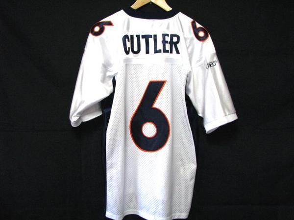 ＠美品 Reebok リーボック NFL デンバーブロンコス Denver Broncos ジャ-ジN73 XL AFC西地区 大きなサイズ ゲームシャツ_画像3