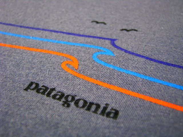 ＠美品 Patagonia パタゴニア Tシャツ Sサイズ シンプル アウトドア 直営店 小さいサイズ_画像4