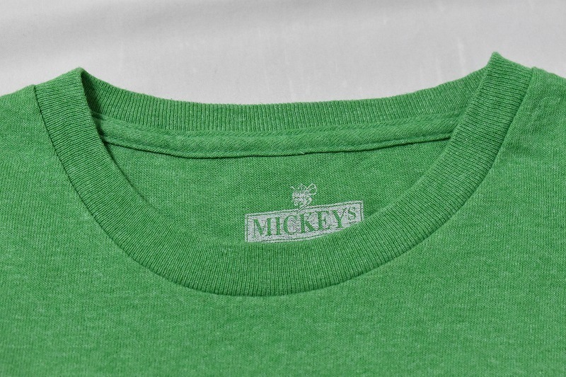 @美品 ミッキーズ Mickey's Beer オィシャル Tシャツ tt18 アメリカ古着 ビックサイズ L ビールの画像3