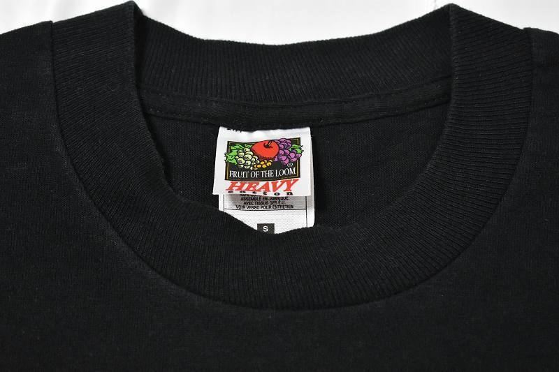 @美品 フルーツオブザルーム FRUIT OF THE LOOM スーパーグラス Supergrass USツアーTシャツ tt24 アメリカ古着 S ブラック_画像3